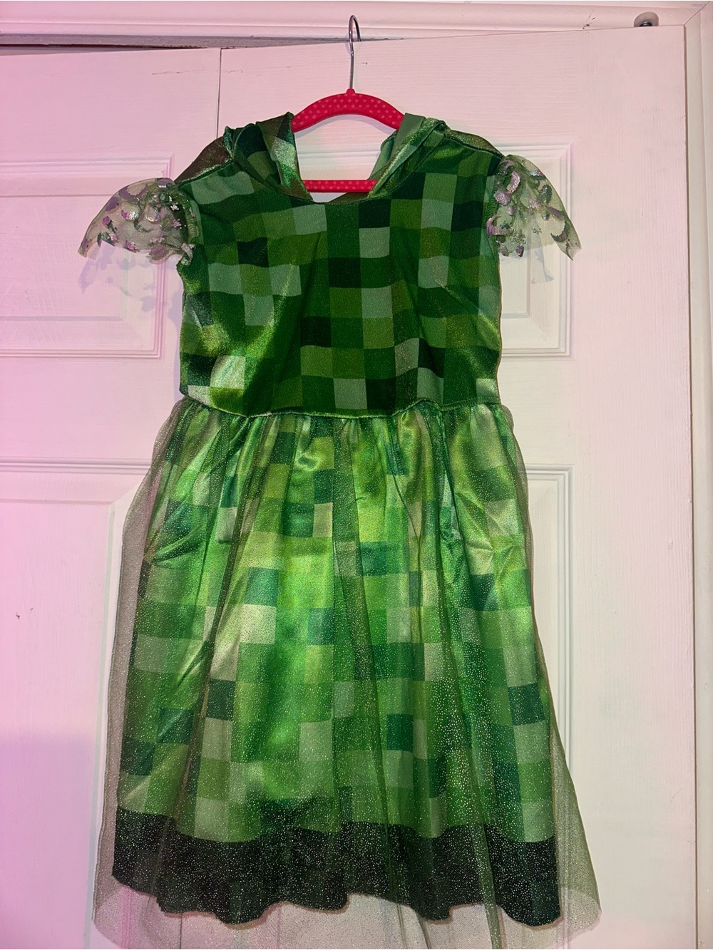 Minecraft Creeper dress